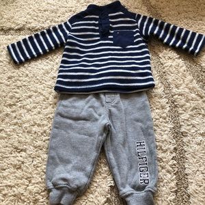 Baby boy matching Tommy Hilfiger set